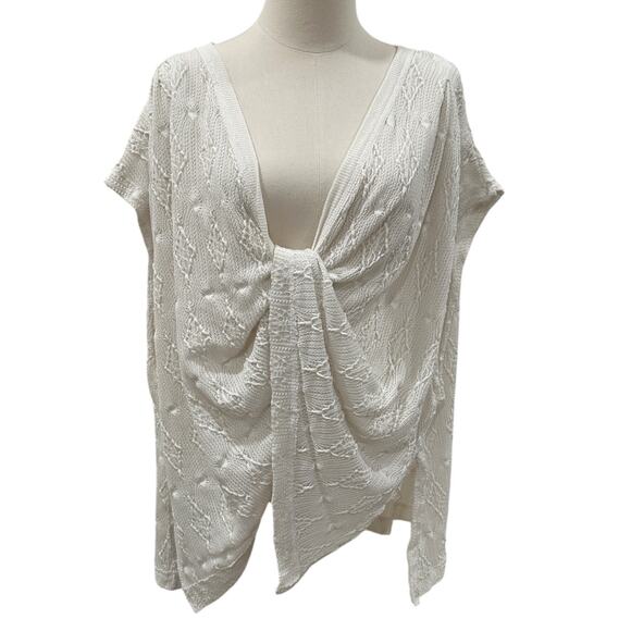 Free People Show Off Tee In Gardenia - Picture 2 of 7